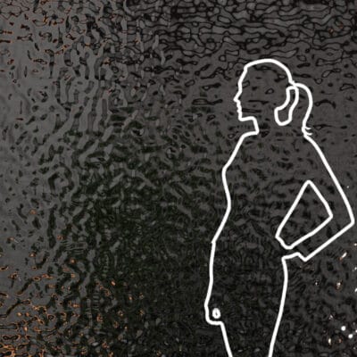 Panel dekoracyjny ze stali nierdzewnej AISI 316 (zewnętrzne) – BLACK fala Small Ripple