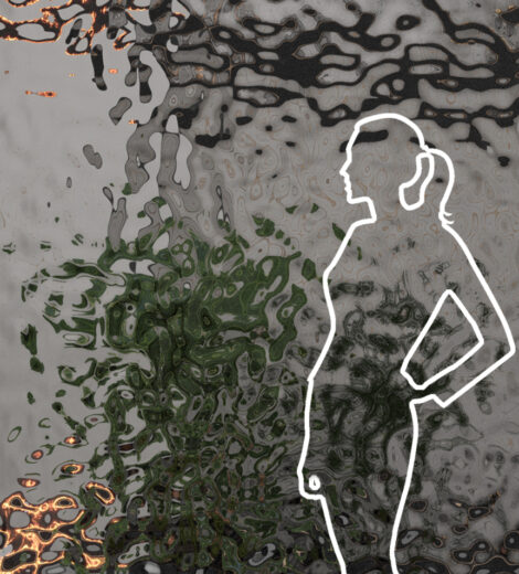 Panel dekoracyjny ze stali nierdzewnej AISI 316 (zewnętrzne) - SILVER fala B002