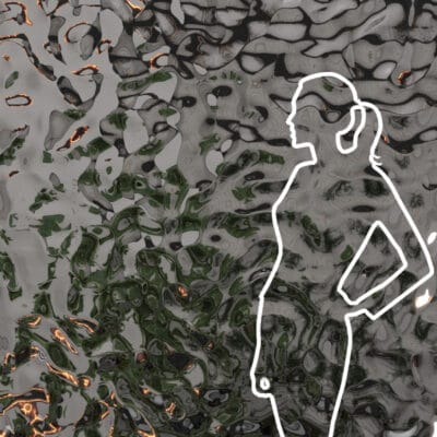 Panel dekoracyjny ze stali nierdzewnej AISI 316 (zewnętrzne) – SILVER fala C002