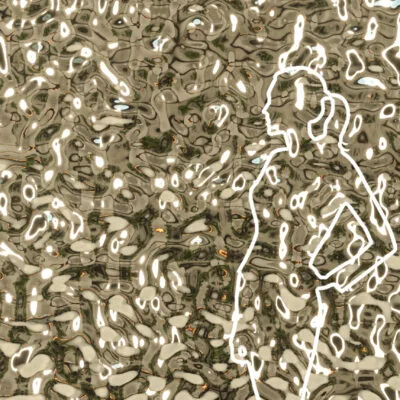 Panel dekoracyjny ze stali nierdzewnej AISI 316 (zewnętrzne) – CHAMPAGNE fala 001