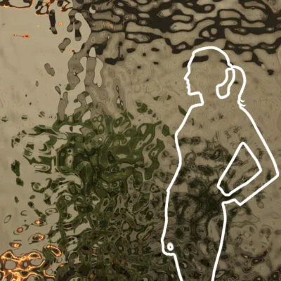 Panel dekoracyjny ze stali nierdzewnej AISI 316 (zewnętrzne) – CHAMPAGNE fala B002