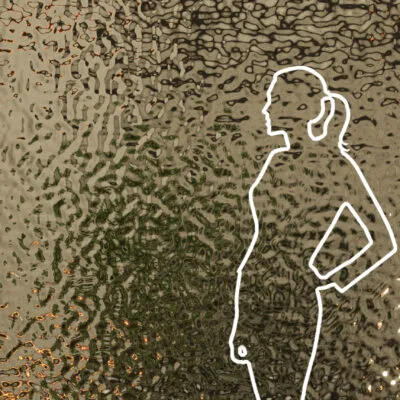 Panel dekoracyjny ze stali nierdzewnej AISI 316 (zewnętrzne) – CHAMPAGNE fala Small Ripple