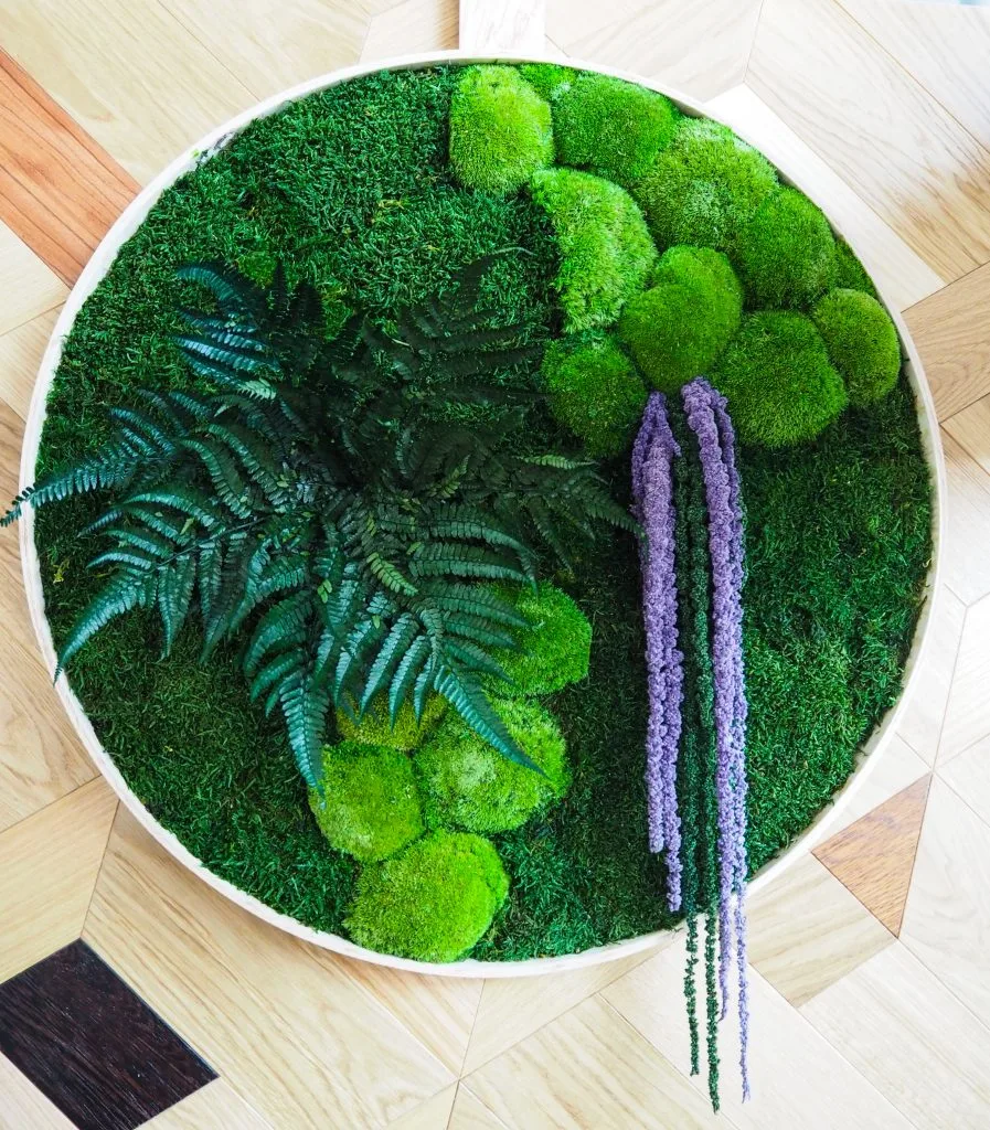 Obraz z mchu i roślin stabilizowanych - obrazek 3