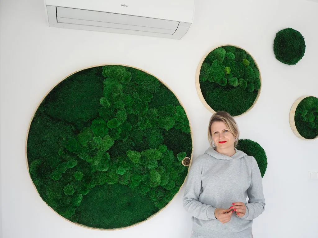 Obraz z mchu i roślin stabilizowanych - obrazek 4