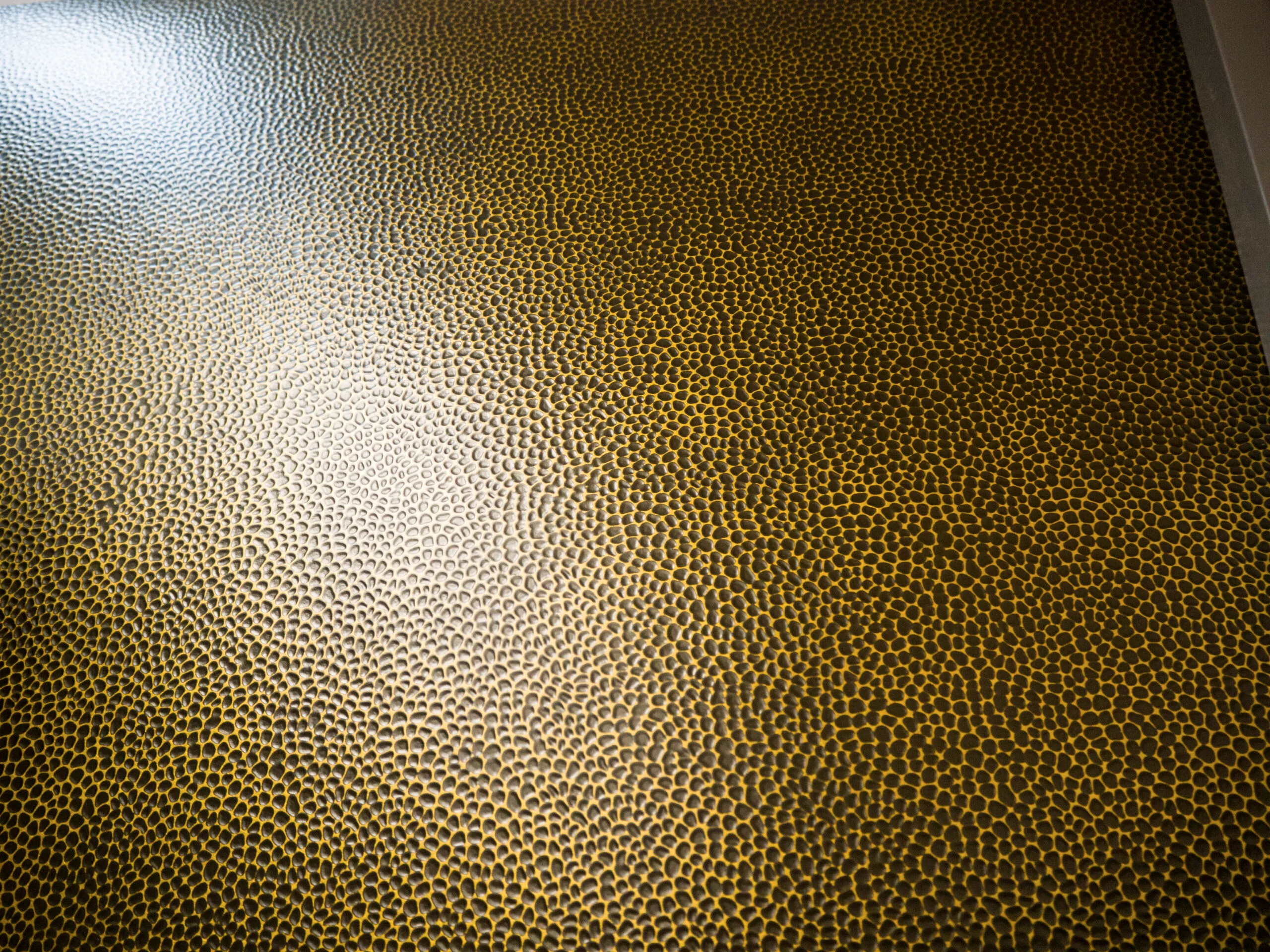 Decorative panel made of stainless steel - LEOPARD PRINT