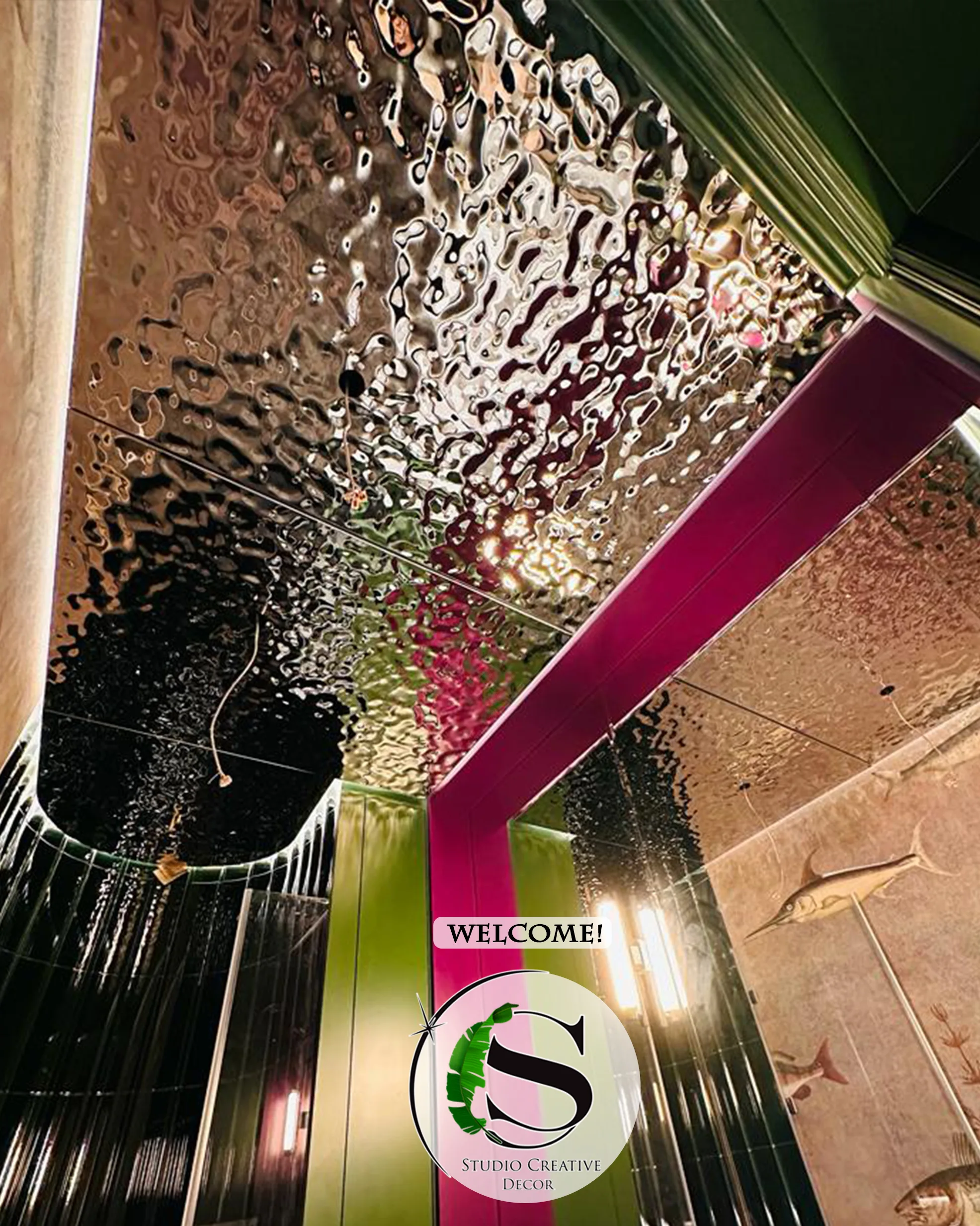 Panel dekoracyjny ze stali nierdzewnej – SILVER fala 001 - obrazek 4