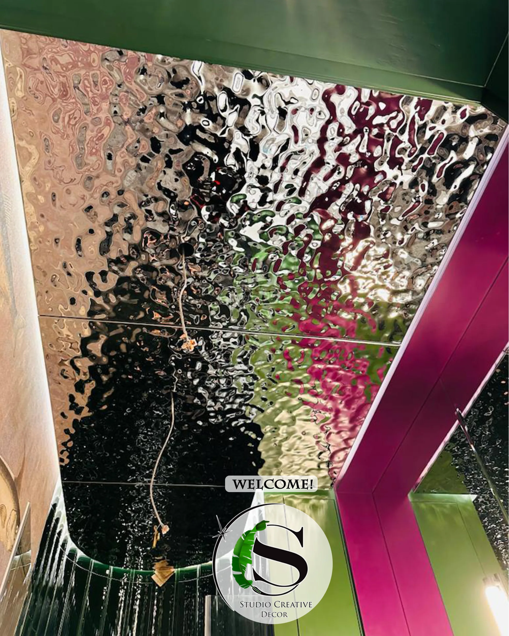 Panel dekoracyjny ze stali nierdzewnej – SILVER fala 001 - obrazek 6