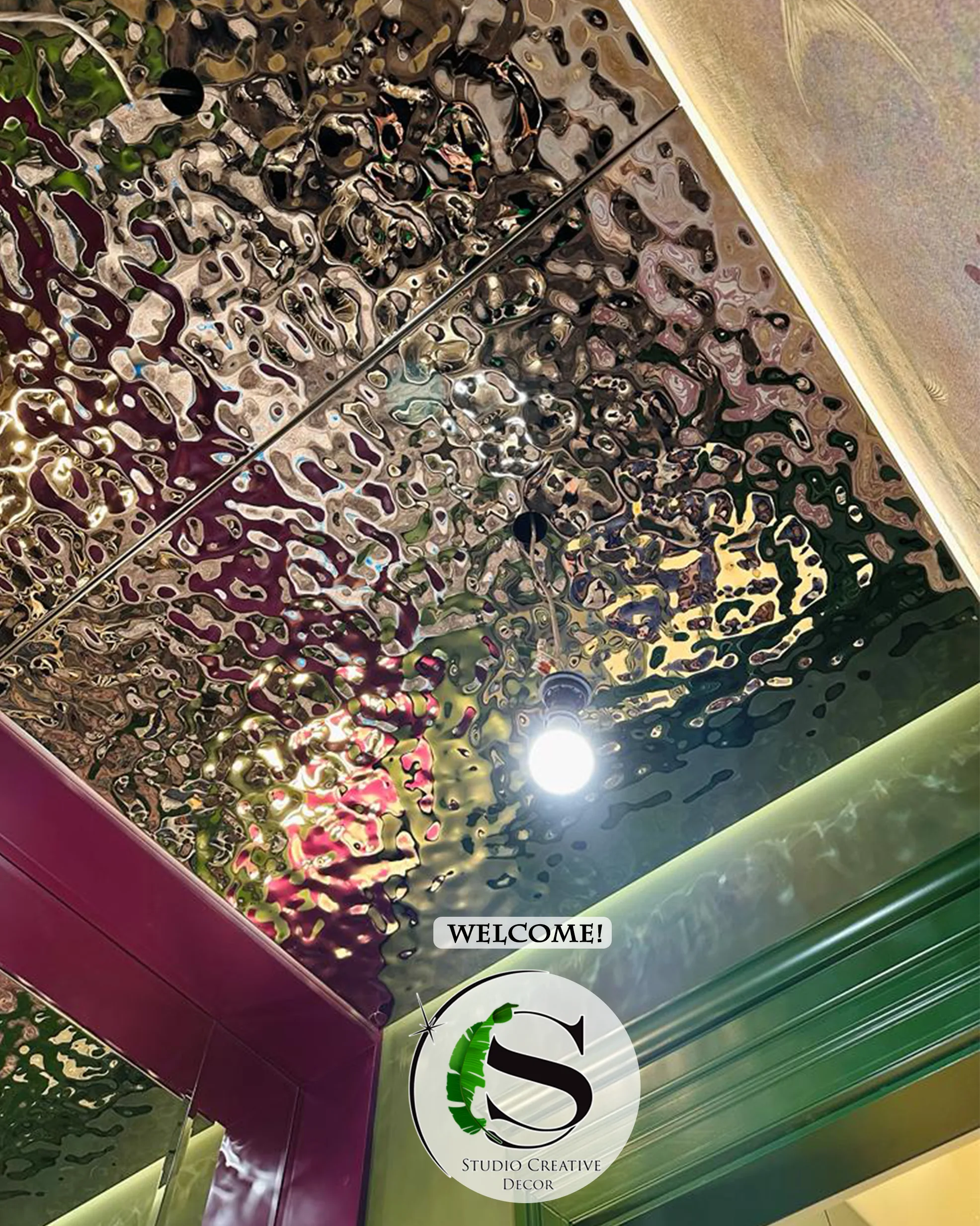 Panel dekoracyjny ze stali nierdzewnej – SILVER fala 001 - obrazek 7