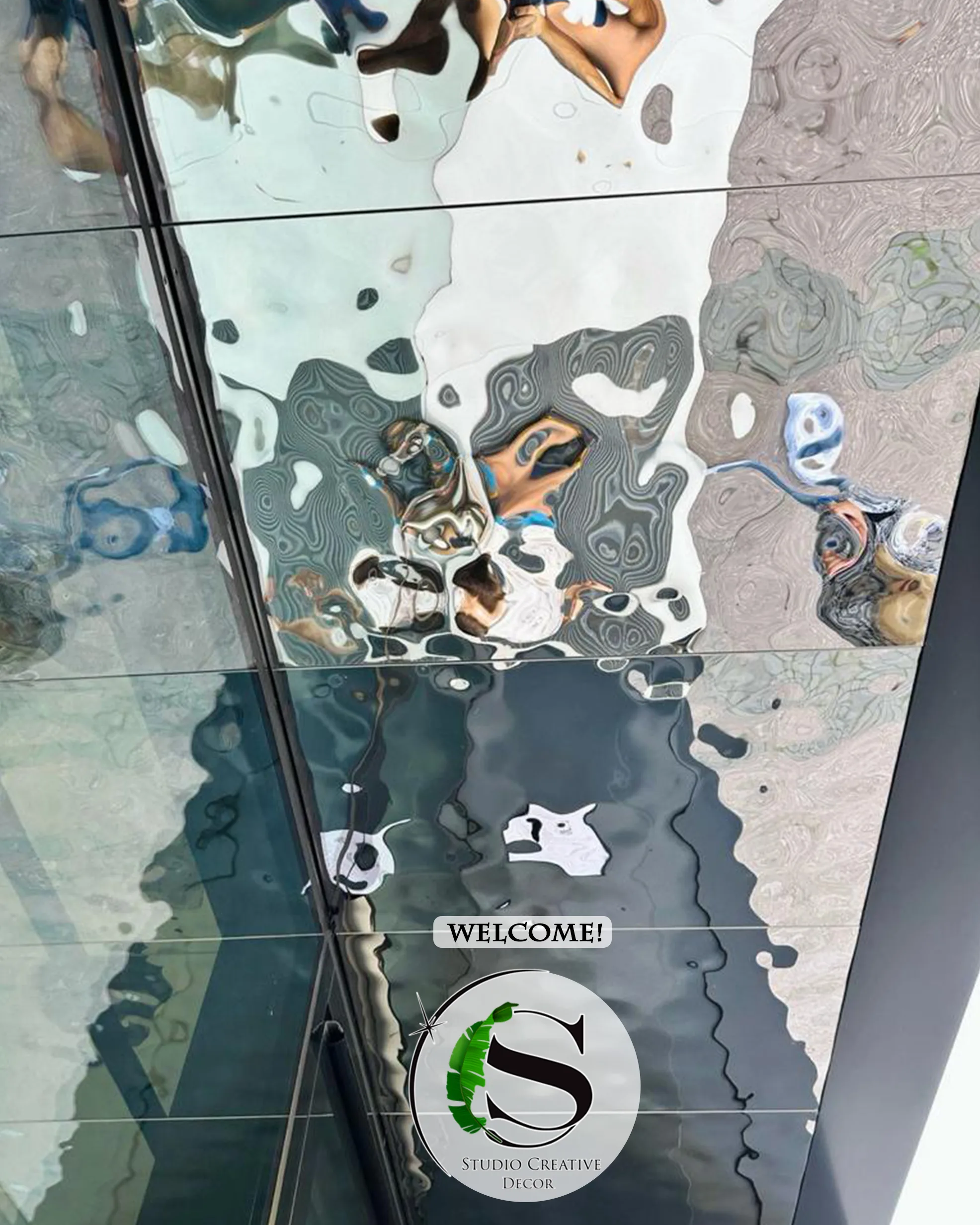 Panel dekoracyjny ze stali nierdzewnej – SILVER fala C002 - obrazek 4