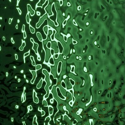 Panel dekoracyjny ze stali nierdzewnej – GREEN fala 001