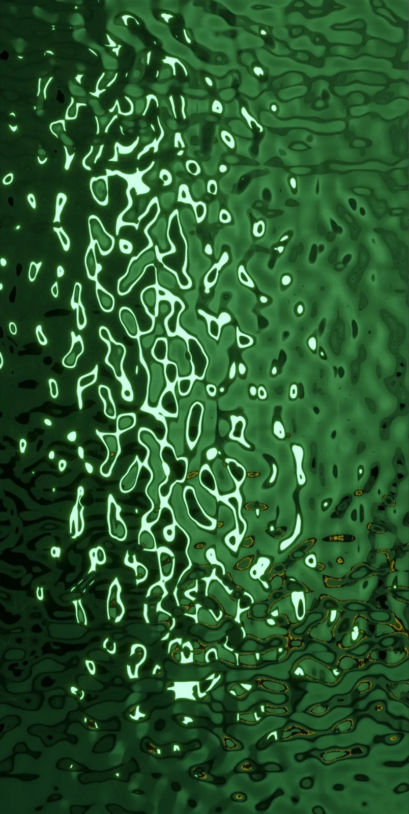 Panel dekoracyjny ze stali nierdzewnej – GREEN fala 001