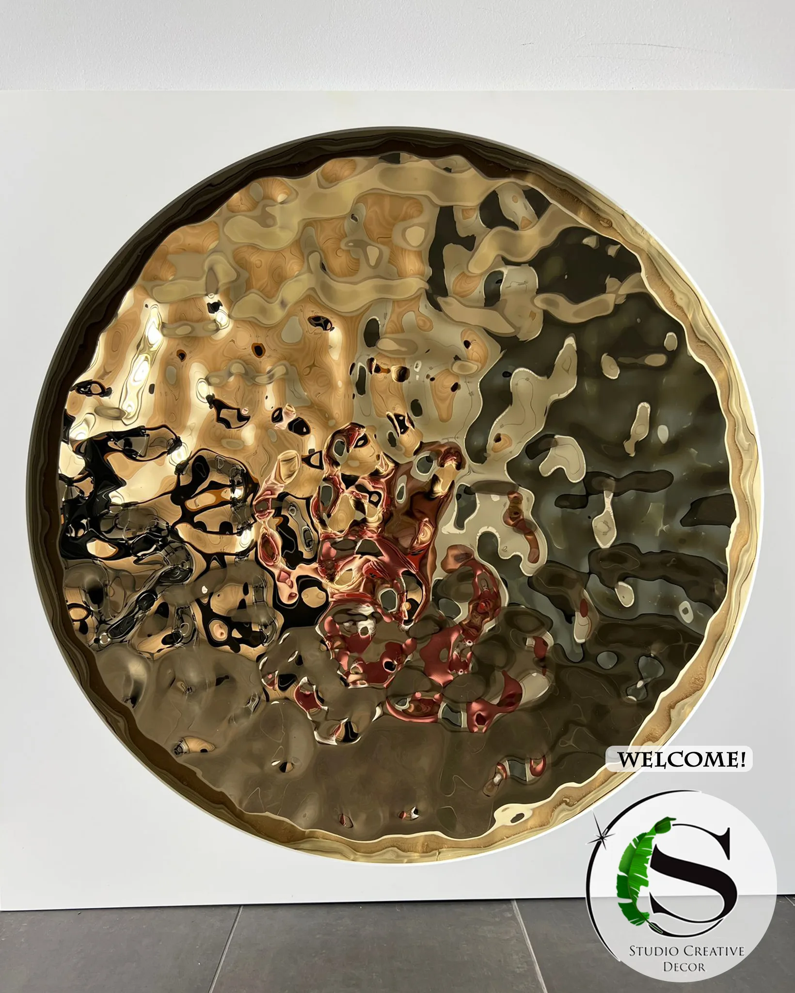 Obraz 3D z panelu dekoracyjnego - CHAMPAGNE - obrazek 3