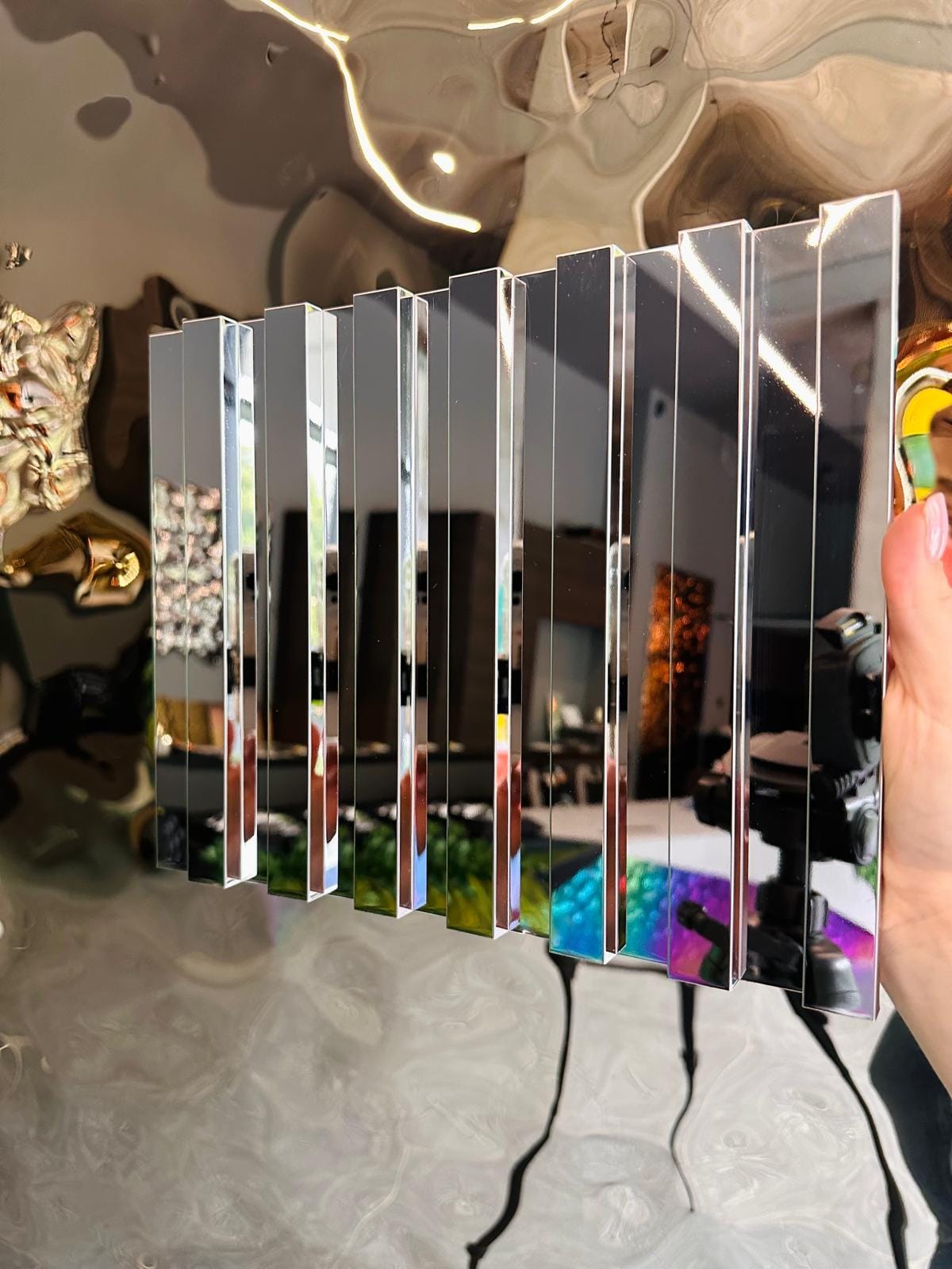 Stalowe lamele dekoracyjne - SILVER - obrazek 6